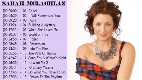sarah mclachlan songs.